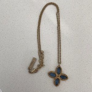 Kendra Scott blue pendant necklace